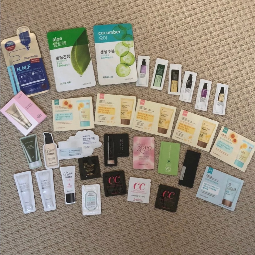 korean Makeup Brands Samples Bundle!